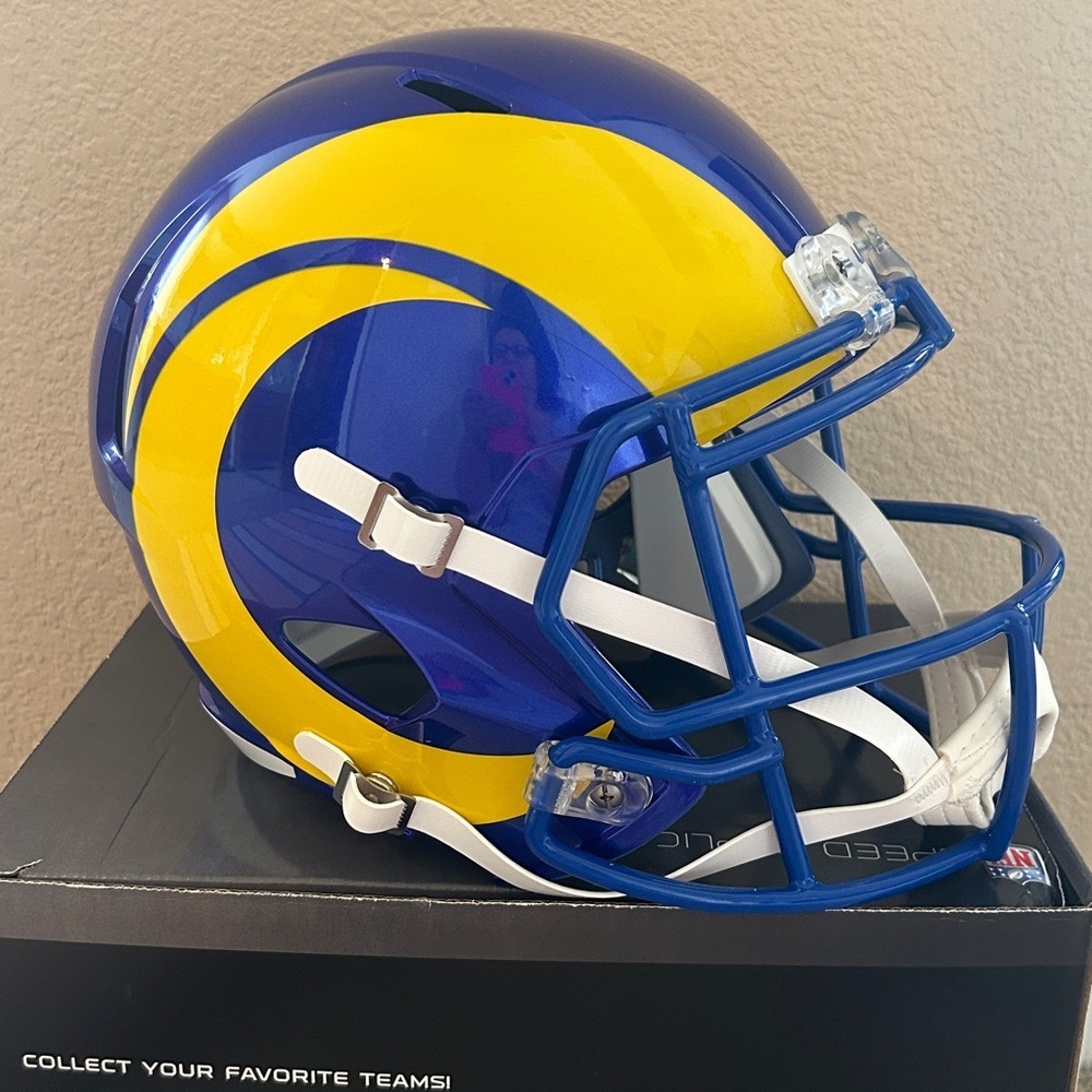 NFL Los Angeles Rams Replica Speed Helmet | Full Size | BRAND NEW